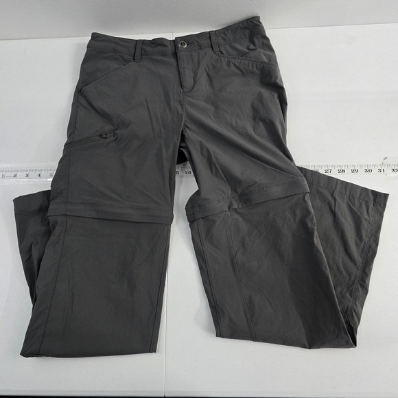 Patagonia hiking pants outdoor womens size 8 gray 7089 - Picture 1 of 14